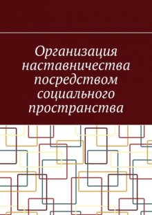 Организация наставничества посредством социального пространства