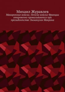 Макаронные войска. Почему войска Франции откровенно проваливаются при президентстве Эммануэля Макрона