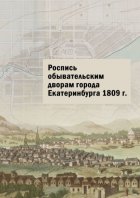 Роспись обывательским дворам города Екатеринбурга 1809 г.