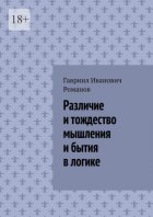 Различие и тождество мышления и бытия в логике