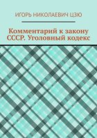 Комментарий к закону СССР. Уголовный кодекс